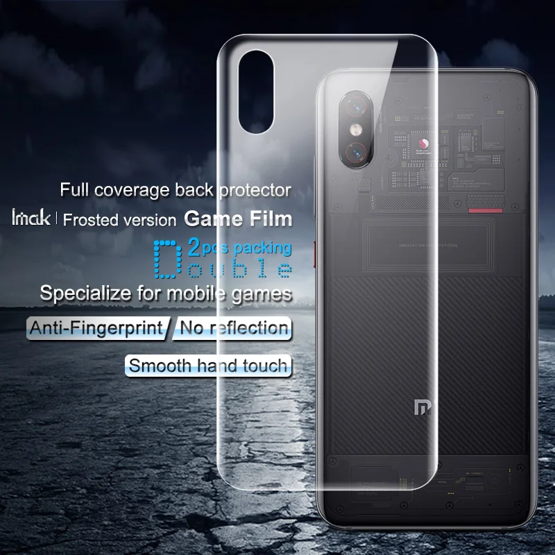 Защитная пленка на заднюю панель для экрана Xiaomi Mi iMAK матовая защитная 8 Scre |