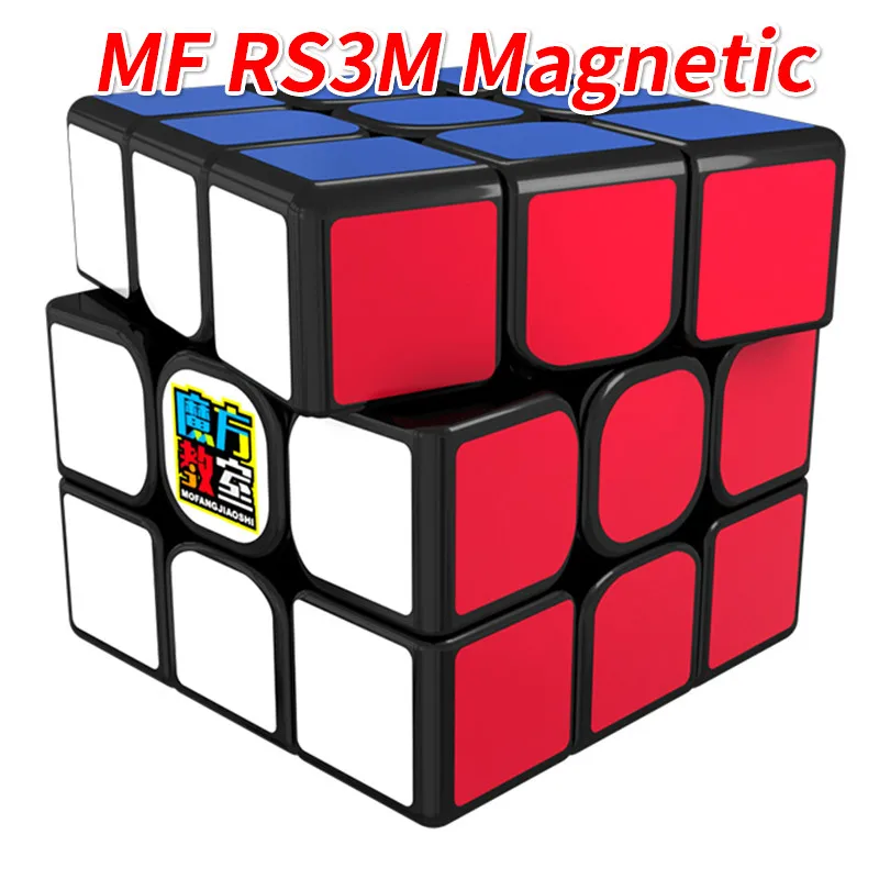 MoYu MF RS3M Магнитный 3x3x3 куб или MF3RS3 3x3 не магнитный Магический кубик RS3 куб 3 слоя 3*3 головоломка куб игрушки для детей