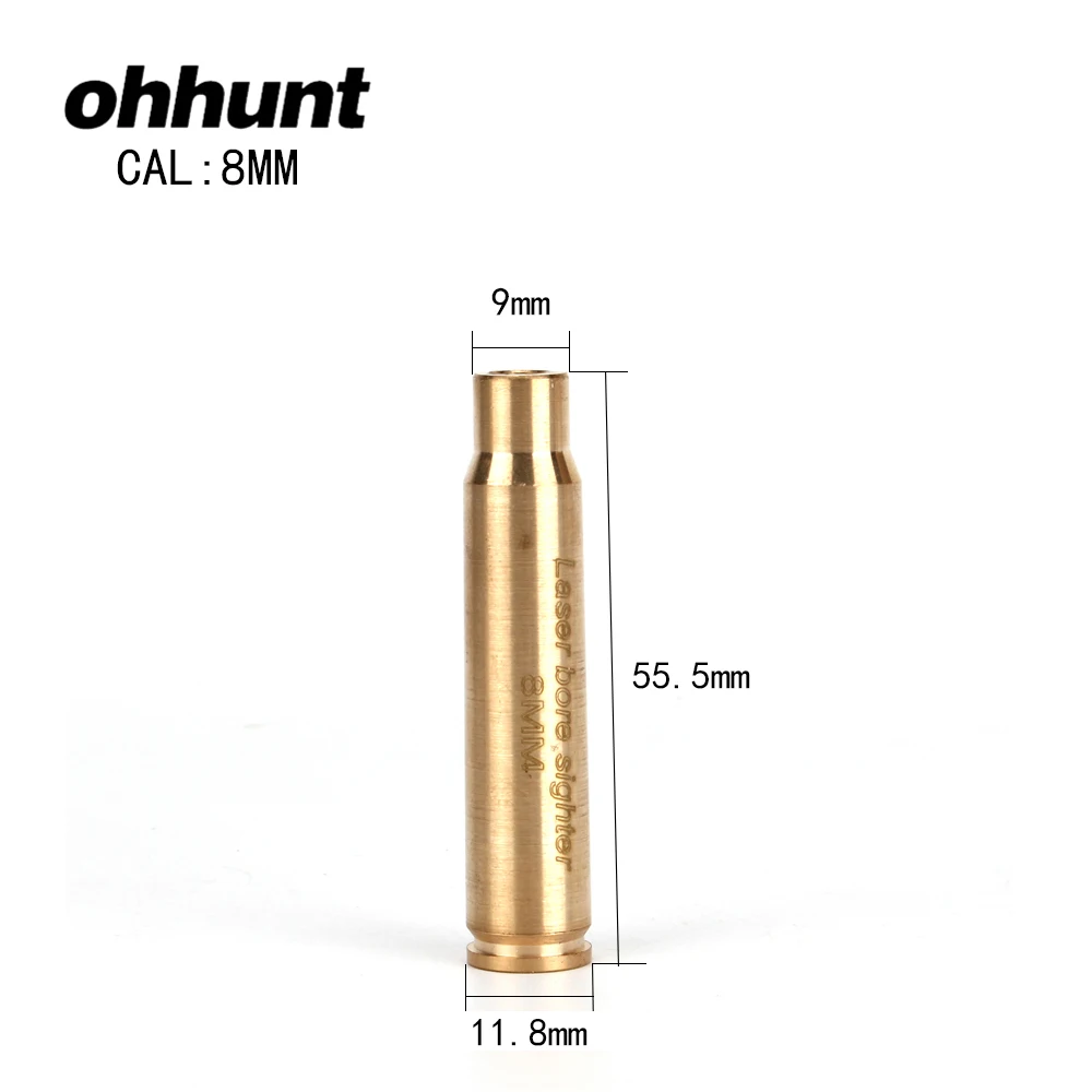 Ohhunt охотничий прицел для стрельбы Boresighter Cal 8 мм патрон лазерный близорукости