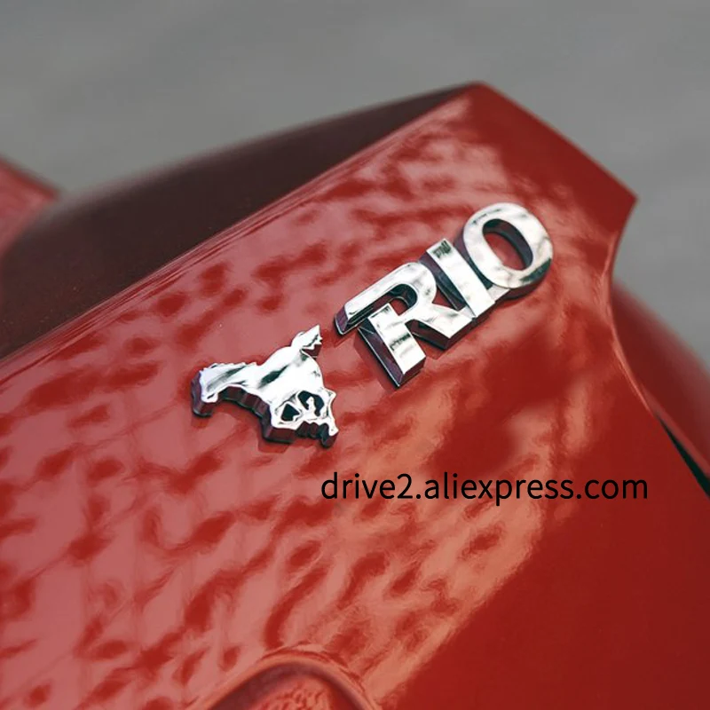 for Kia Rio Logo Sign RIO LOGO FOR kia rio logo Emblem