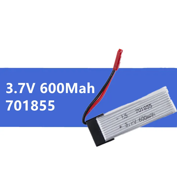 3 7 V 600mah Li po батареи JST разъем для UDI rc u817 u817a u817c u818a 2 4g 4ch 6 осевой камера Квадрокоптер
