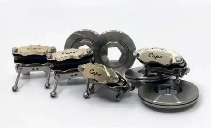 CAPO CNC колеса/диски дисковые тормоза CD15827 для 1/10 весы RC Рок Гусеничный 4x4 грузовик