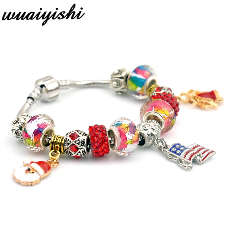 

The latest Christmas gift bracelet women's jewelry bracelet retro ladies tide models jewelry fashion charm lovers DIY