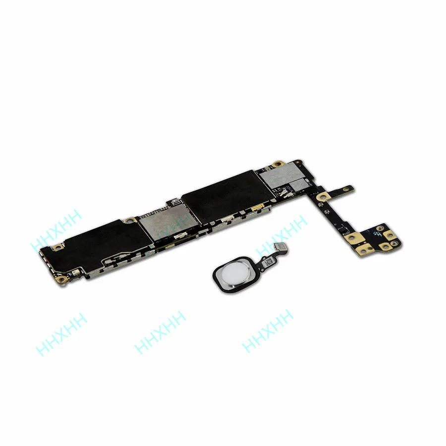 Оригинальная материнская плата для iPhone 6S, 4,7 дюймов, с сенсорным ID, 128 ГБ, 64 ГБ, 32 ГБ, 16 ГБ, разблокировка, с отпечатком пальца, логическая плата, система IOS
