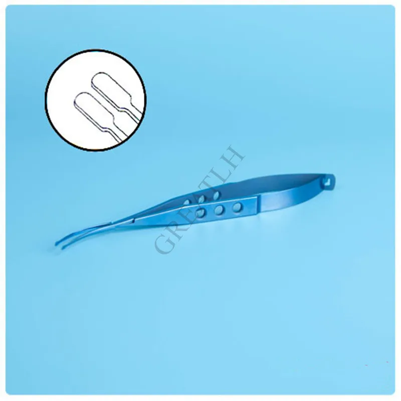 

Titanium Ophthalmic Shepard Lens Forceps 120mm long