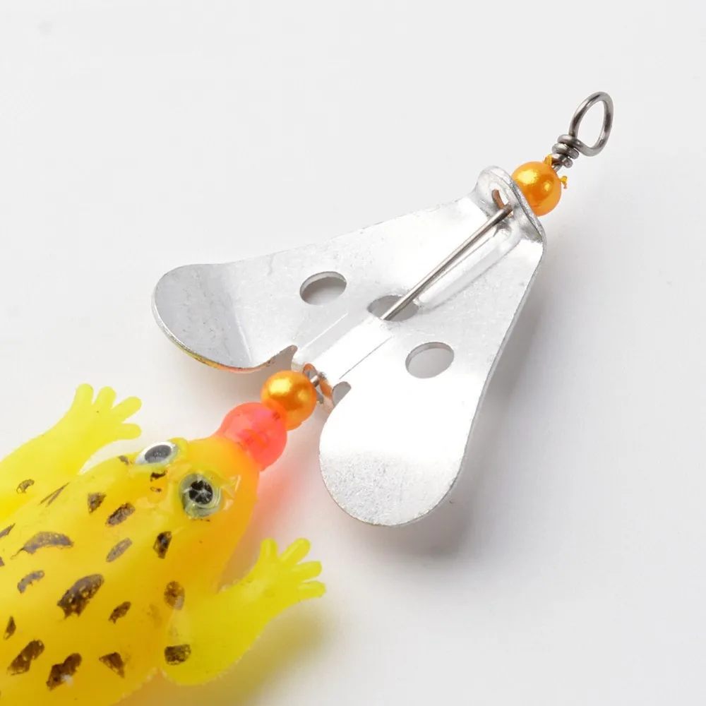 Новинка мягкая рыболовная приманка снасть пластиковая лягушка воблер приманки с