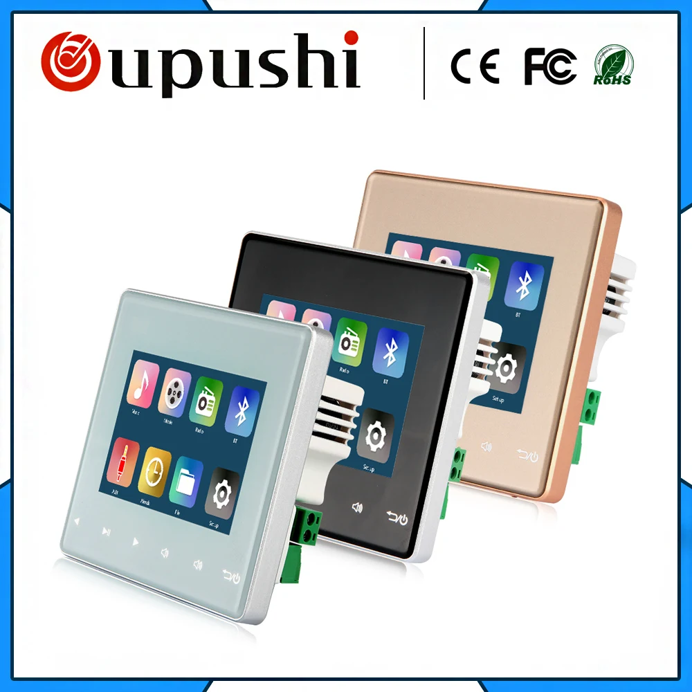 Фоновая музыка в стеновых усилителях, FM/SD/AUX in/USB музыкальный плеер, Bluetooth цифровой стерео усилитель, Система домашнего кинотеатра