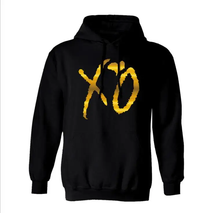 Высокая Новинка XO сова золото унисекс толстовка с капюшоном Xo Ovoxo Xo The Weeknd Thur Drake утолщаются флис S-3XL