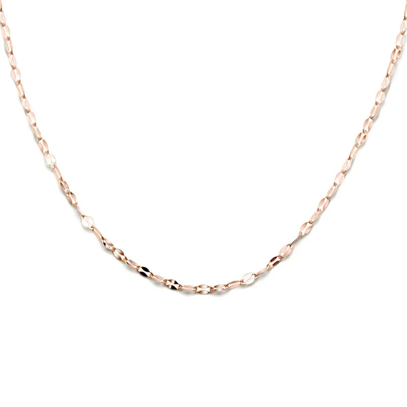 Золотые ожерелья и кулоны из нержавеющей стали простое женское ожерелье чокер