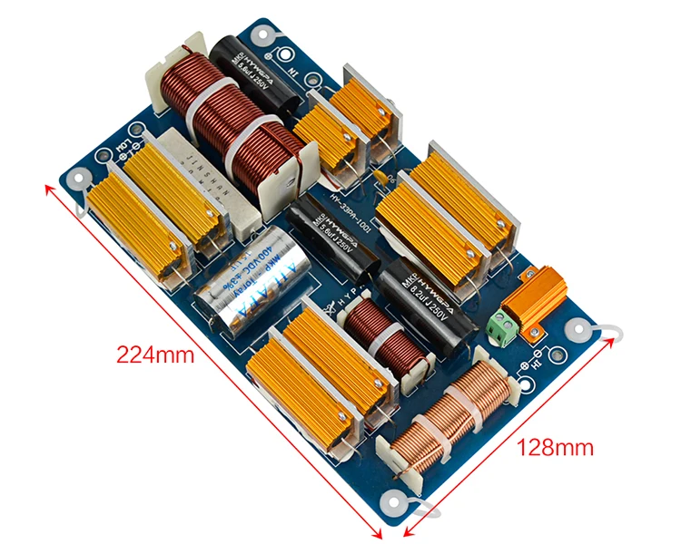 AIYIMA 1200 Вт 2 варианта кроссовер для Динамик 2way частоты плата делителя 1/2 разделители кроссоверов 2 Way Hi-Fi "сделай сам" этап Системы