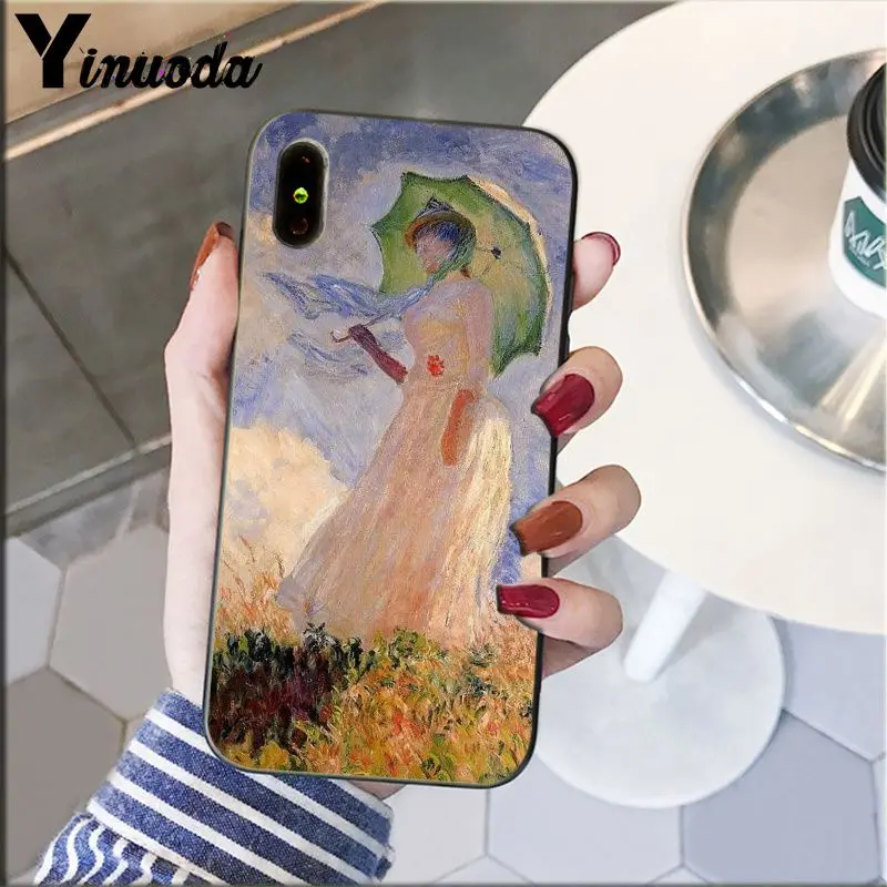 A16 Yinuoda Клода Мона импрессионизма художника чехол для телефона для Apple iPhone 8 7 6 6S Plus X XS MAX 5 5S SE XR Чехол для мобильного телефона s - Цвет: A16