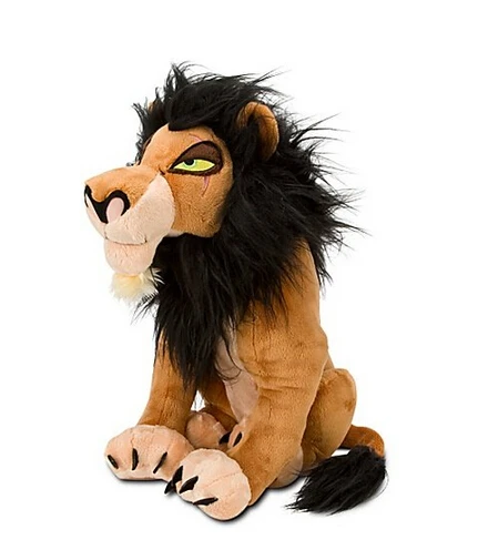 Эксклюзивный большой размер Роскошная плюшевая фигурка шрам плюшевые игрушки 34