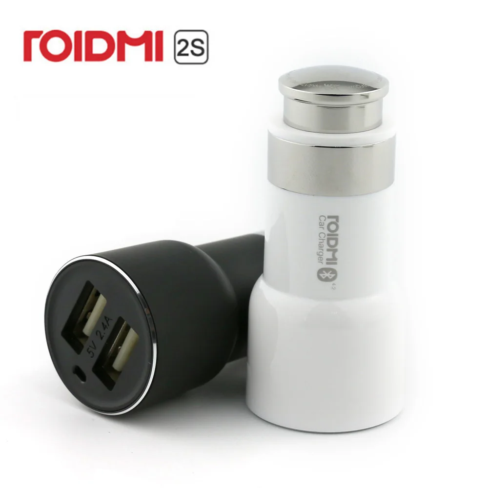 2016 Оригинал Xiaomi ROIDMI 2S 5V 3.8A Bluetooth Handfree музыкальный плеер двойной USB Автомобильное