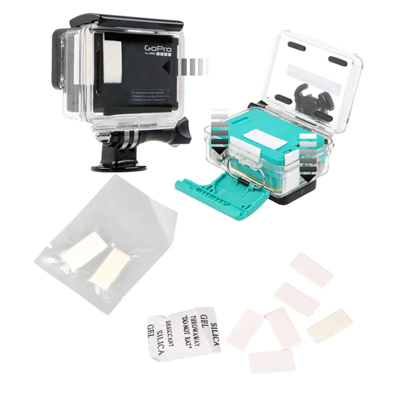 Для Go pro аксессуары 12 шт многоразовые противотуманные Объективы для GoPro Hero 6 5 4 3 + 2 1