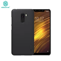 poco f1 case nillkin frosted shield hard back cover case for xiaomi poco f2 pro x2 x3 nfc f3 m3 with phone holder