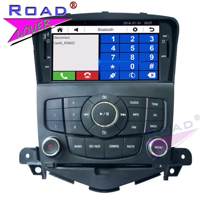 Автомобильный DVD плеер TOPNAVI Wince 6 0 двойной разъем 7 дюймов для Chevrolet Cruze стерео GPS