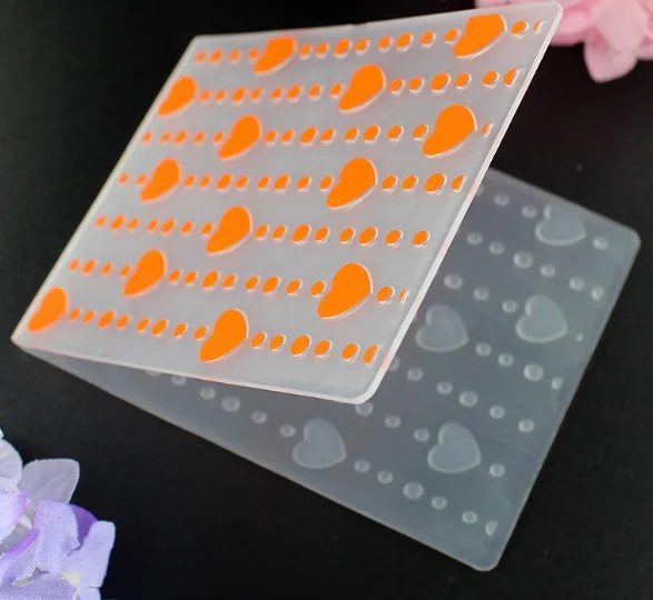 Small size Plastic Embossing Folder For Scrapbooking DIY Album Card Tool Template Stamp Making Decoration | Канцтовары для офиса и