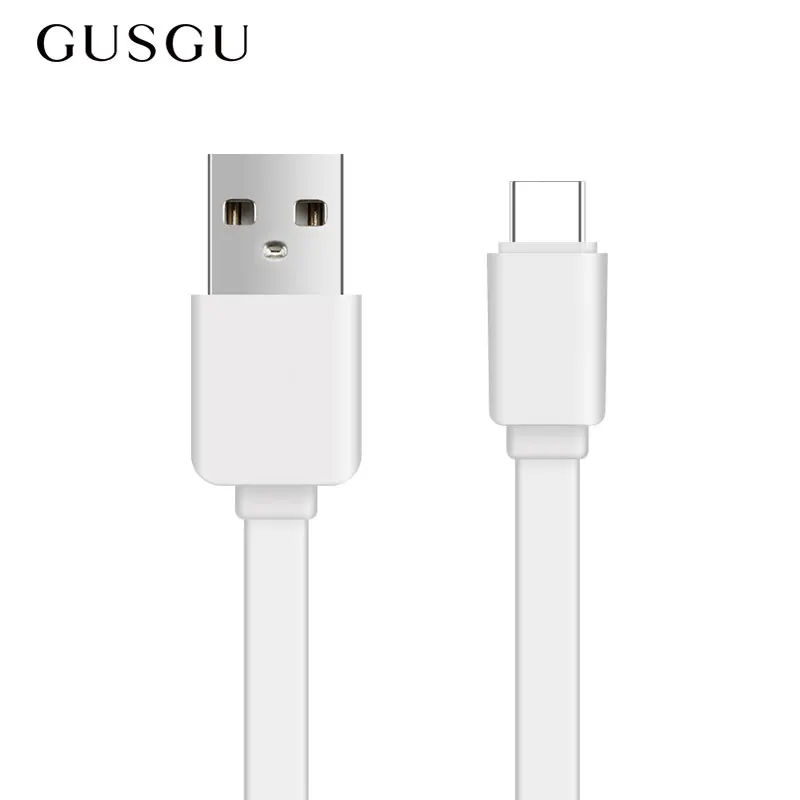 GUSGU 5 В 2.4A USB-с кабель для быстрой зарядки для samsung примечание 9 8 S9 Xiaomi 8 мобильного телефона переходник для зарядного устройства провода синхронизации данных шнур