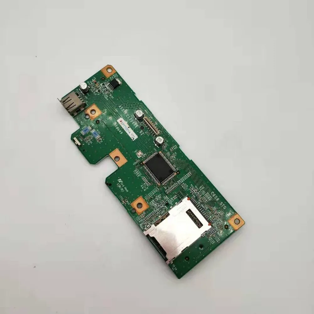 Оригинальная интерфейсная плата Материнская c658 STG ASSY.2110409 02 для EPSON R390|Чернильные