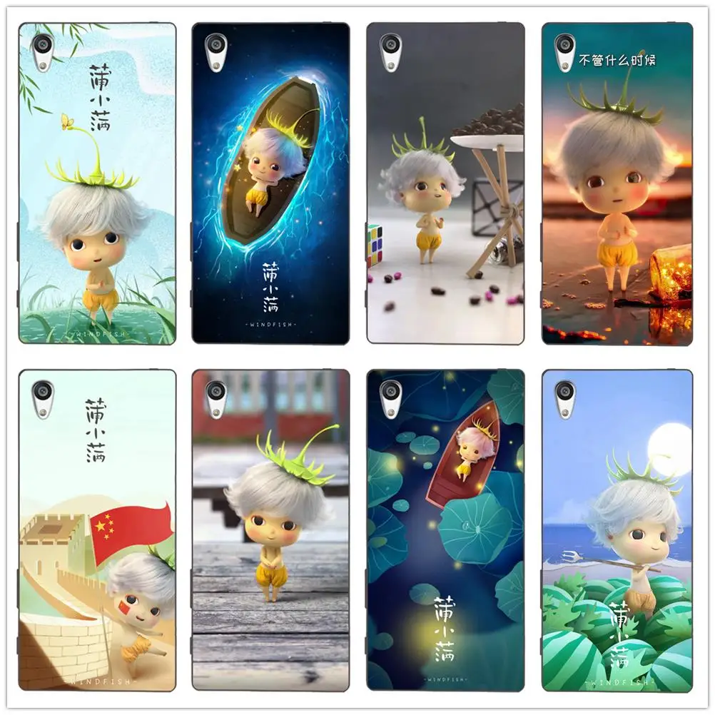 cute Sunshine boy boat travel Seed watermelon TPU soft case Cover For Sony Xperia E3 E5 M2 4 5 T3 X XA1 XZ Premium shell Coque |
