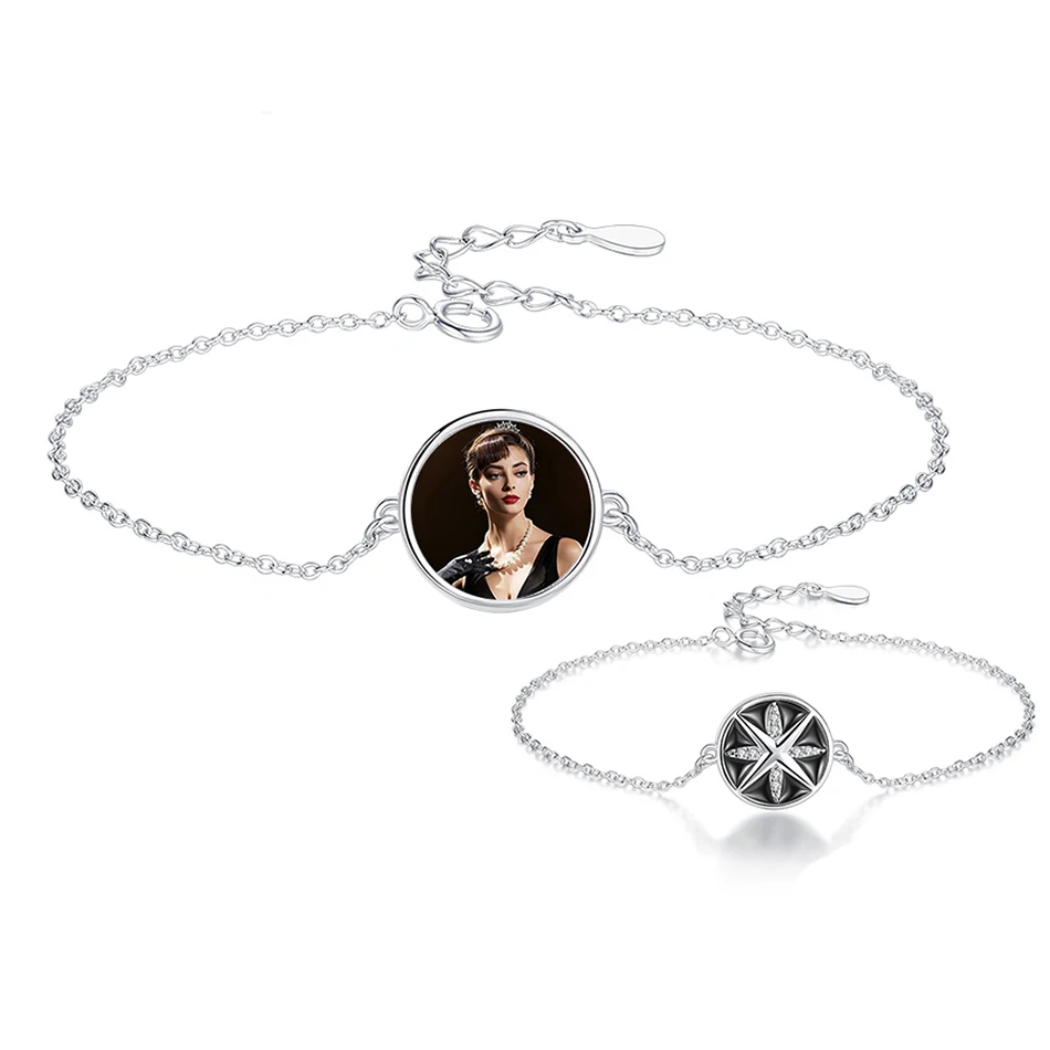 Браслет-цепочка женский из серебра 925 пробы с подсветкой | Украшения и аксессуары