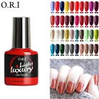 ORI УФ-гель для ногтей Soak Off UV светодиодный 8 мл верхнее основание пальто неоновый гель лак для ногтей искусство Lakiery Hybrydowe Гель-лак