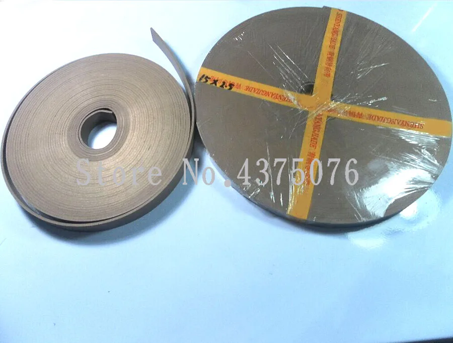 3 4 5 6 8 10*1x1 PTFE износостойкая лента WR гидравлическое уплотнение промышленности опорное кольцо PTFE/бронзовое уплотнительное кольцо