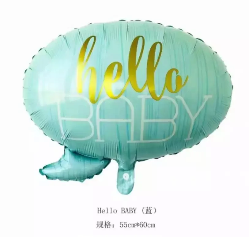 50 шт. hello baby воздушный шар с принтом &quotБабочки&quot детский душ детская коляска из