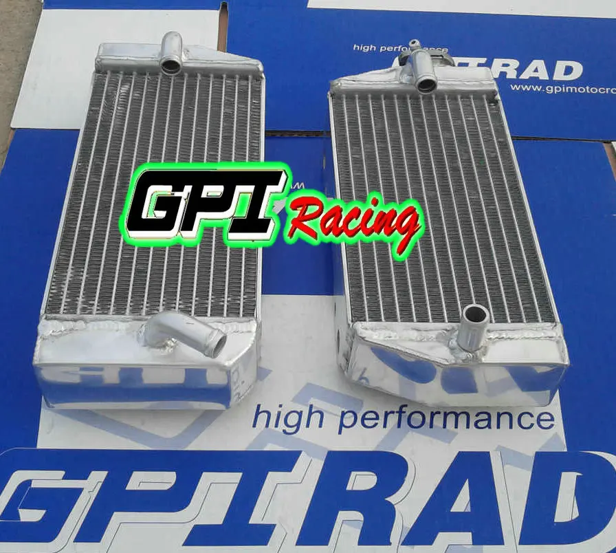 GPI алюминиевый радиатор для Honda CRF450R CRF 450R CRF450 02 03 04 2002 2003 2004 | Автомобили и мотоциклы