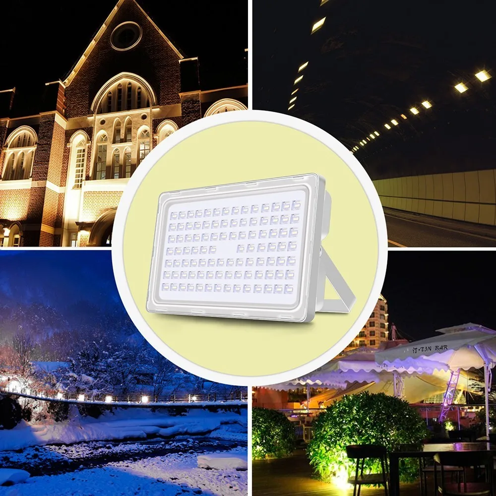 

1PC High Power Waterproof IP65 Outdoor LED Flood Lights 250W Floodlight Landscape Garden Light LED Outdoor Wall Lighting Lamp
