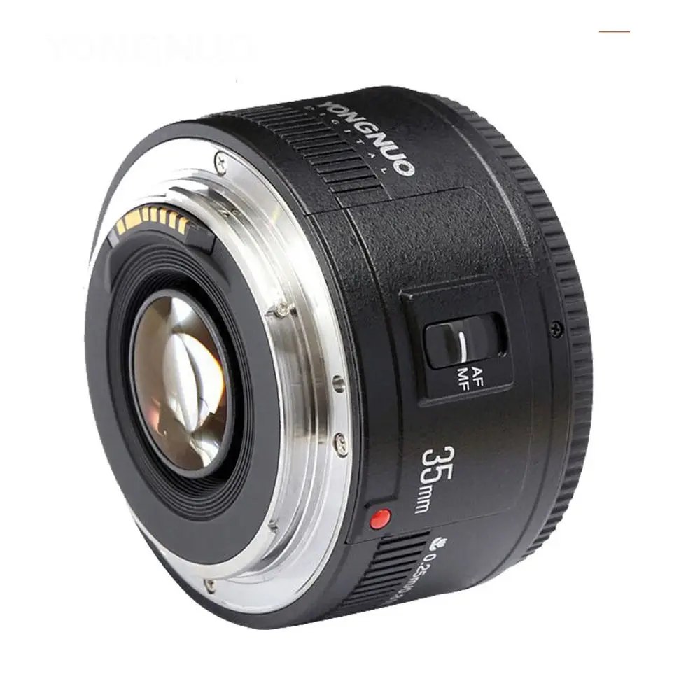 Объектив Yongnuo 35 мм YN35mm F2 объектив для широкоугольной камеры canon Большая диафрагма