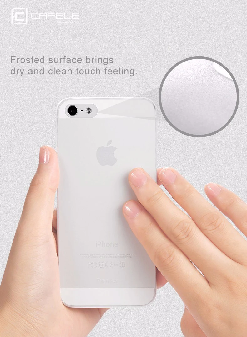 CAFELE чехол для телефона чехол для iPhone 5 5S SE Матовый PP сотовый Чехол для телефона s для Apple iPhone 5S модный конфетный цвет, матовый чехол