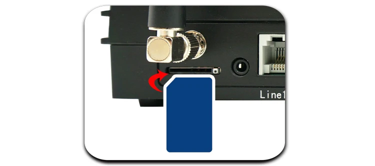 

Mini Wireless GSM PBX with SIM card for home and office MS108-GSM