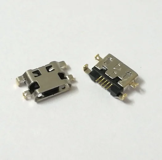100 штук в наборе USB зарядный порт Разъем для подключения зарядного устройства Док