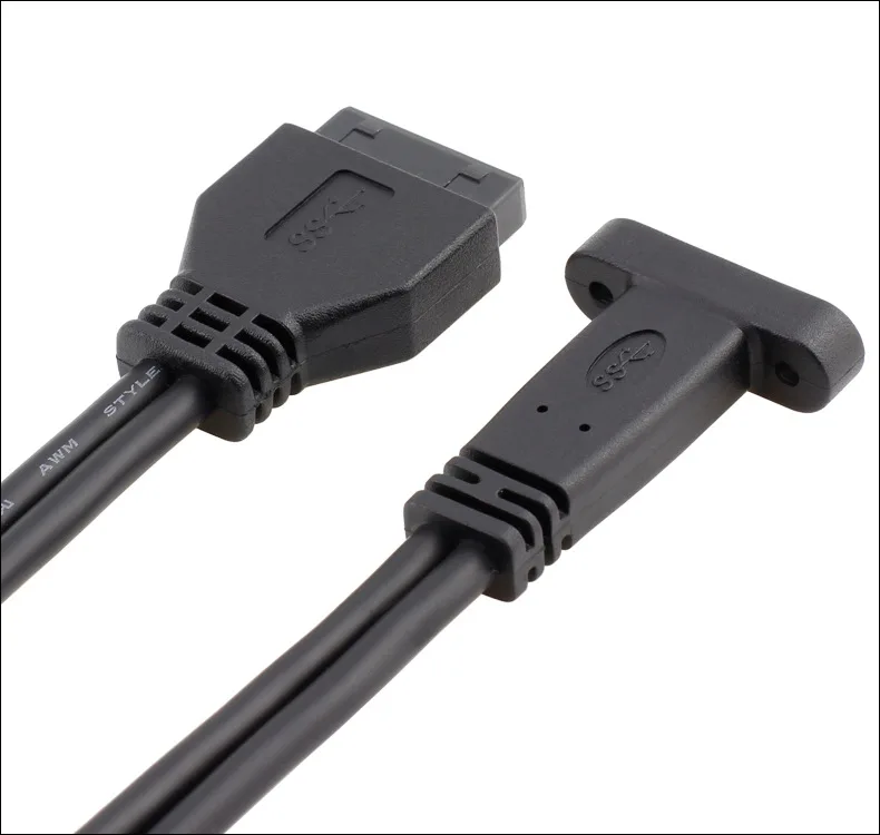 Адаптер с одним портом USB 3 1 типа C Женский на материнскую плату 0 19 контактов