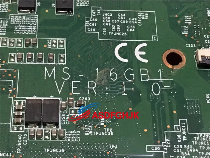 Материнская плата для ноутбука MSI Cx61 серии Ms-16gb1 TESED OK