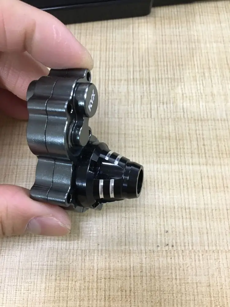 Gear box Сплав CNC шасси/коробка передач Чехол передачи для Axial wraith 1/10 rc автомобилей - Цвет: Gear box
