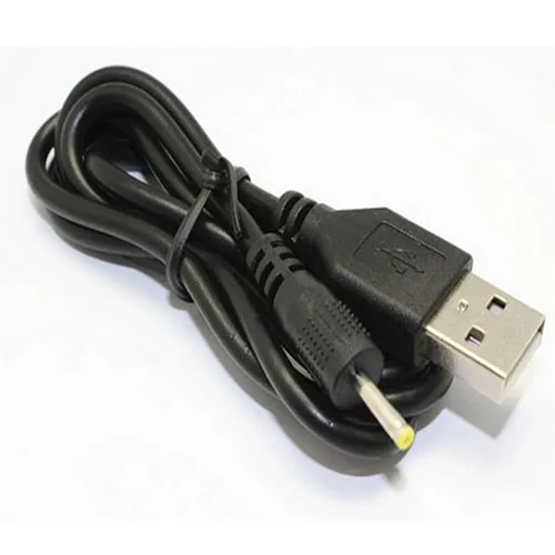 USB 2.0 A Male To 2.5x0.7mm Male DC Plug Tablet Charging Cable 5V 2A new