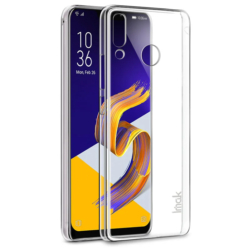 For ASUS Zenfone 5 5Z Case ZE620KL ZS620KL Imak Hard Cases Transparent Clear Protective Back Cover crystal phone shell |