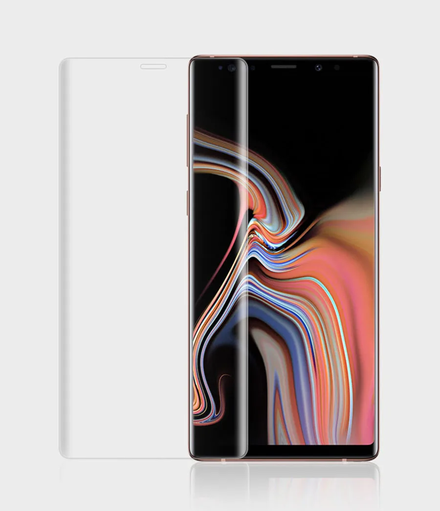 Для Samsung Galaxy S7 Edge S6 чехол S8 Plus S9 + Note9 Note8 защита для экрана 3D Закаленное стекло