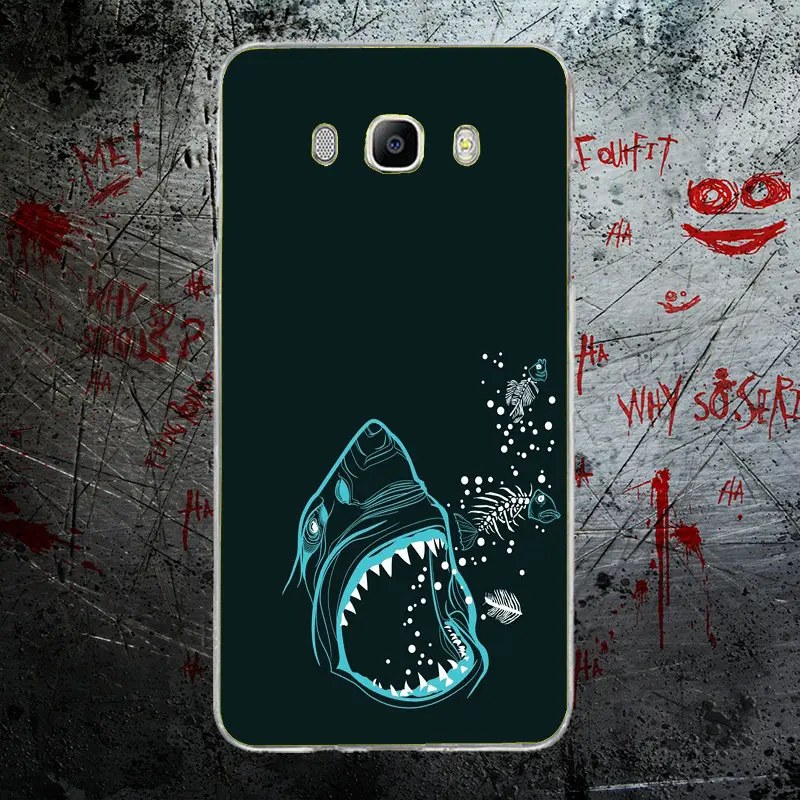 Shark Animal Soft TPU Silicone Mobile Phone Cases Bags For Samsung Galaxy J1 J2 J3 J5 J7 A3 A5 A7 2016 2017 Shell Coque Cover | Мобильные