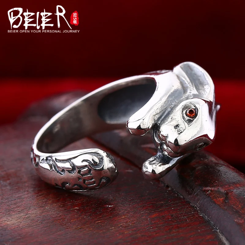 Байер стерлингового серебра ювелирные изделия 2015 симпатичное кольцо животное с