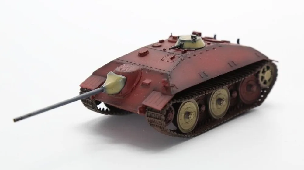1/72 E-25b 75 мм Пак 42 л/70 сборная Готовая модель 5 м хобби