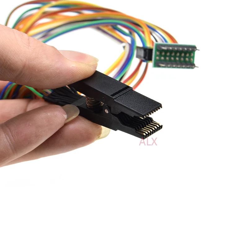 SOP SOIC SOIC16 SOP16 FLASH CHIP зажим для проверки ИС BIOS программатор sop16 на разъем dip16 адаптер