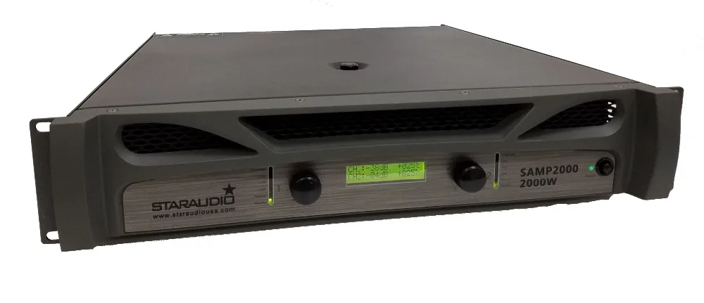 STARAUDIO 2CH высокой мощности RMS 2000 Вт профессиональное караоке ktv аудио DJ PA мощность ed