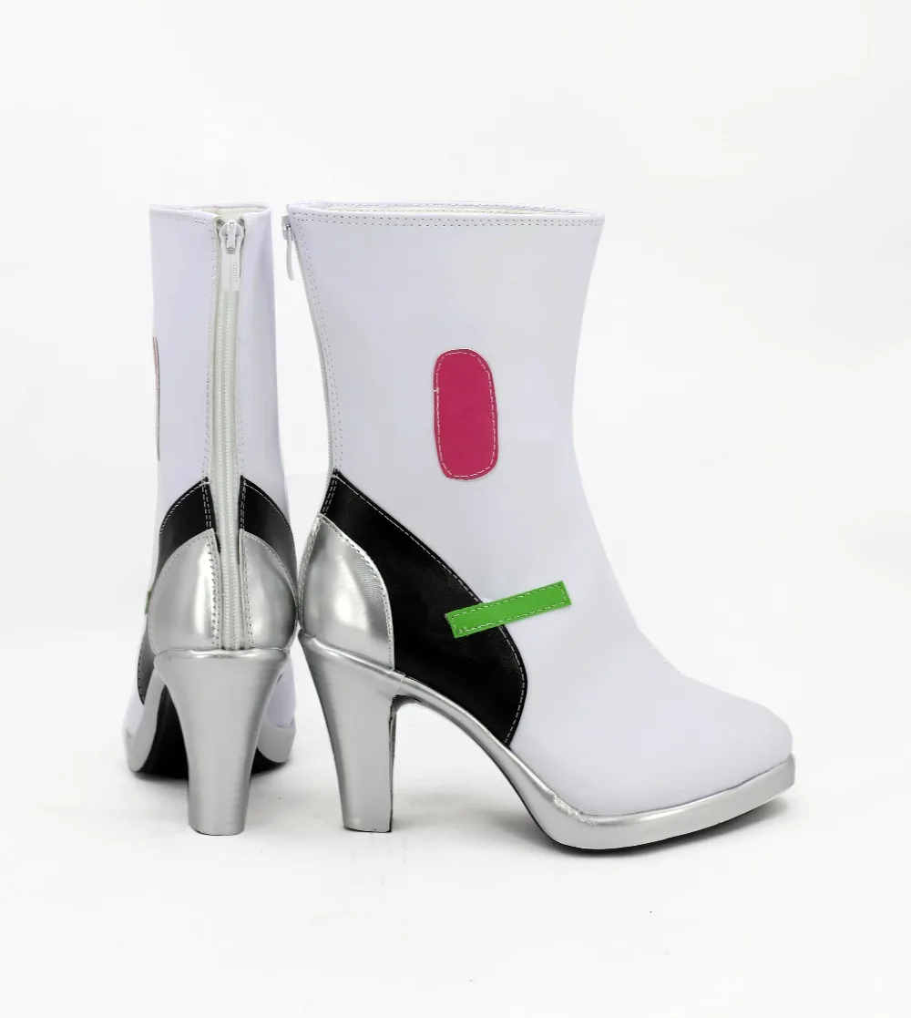 OW D.VA Cosplay Costumes Shoes DVA Boots Women White | Тематическая одежда и униформа