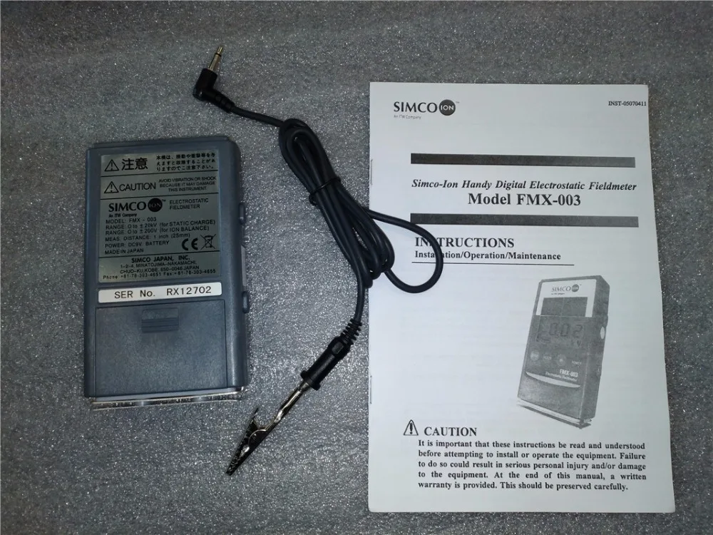 Ручной цифровой электростатический измерительный прибор полевой инфракрасный