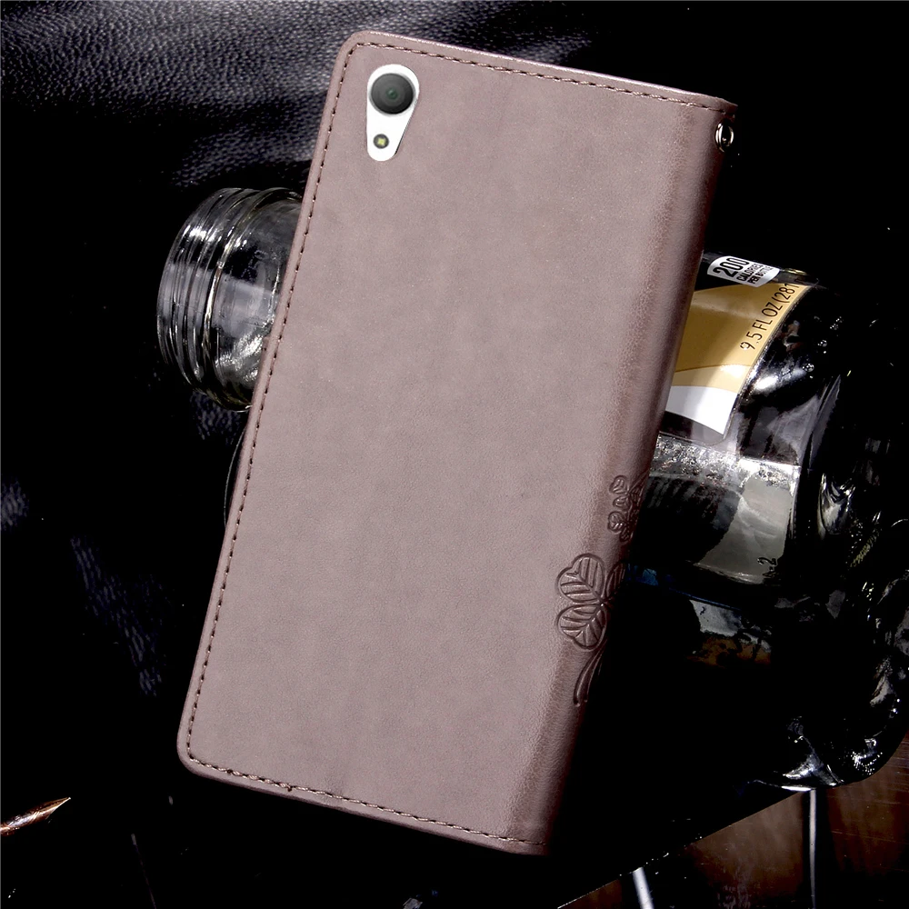 Чехол для sony Xperia Z3 Compact книжка PU держатель карт кошелек чехол телефона D5803|case for