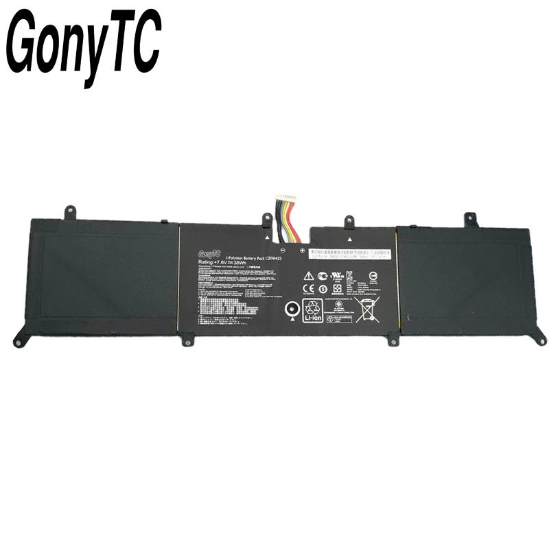 Black GONYTC C21N1423 Аккумулятор для ноутбука ASUS X302L X302LJ X302LA R301LA F302LJ F302U X302LJ-R4073/R4036H 7,6 V 38WH - Цвет: Black