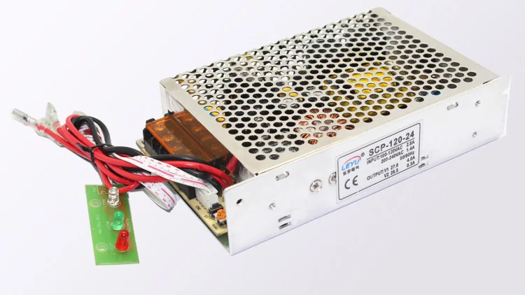 LEYU SCP-120 серии Зарядное устройство резервного копирования 12V 24V 120W UPS переключатель функций Питание